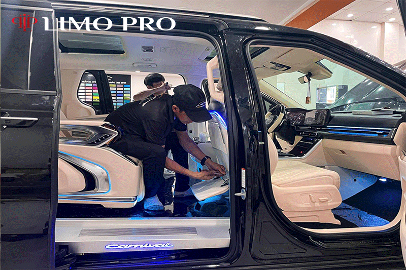 Độ ghế Limousine cho xe 