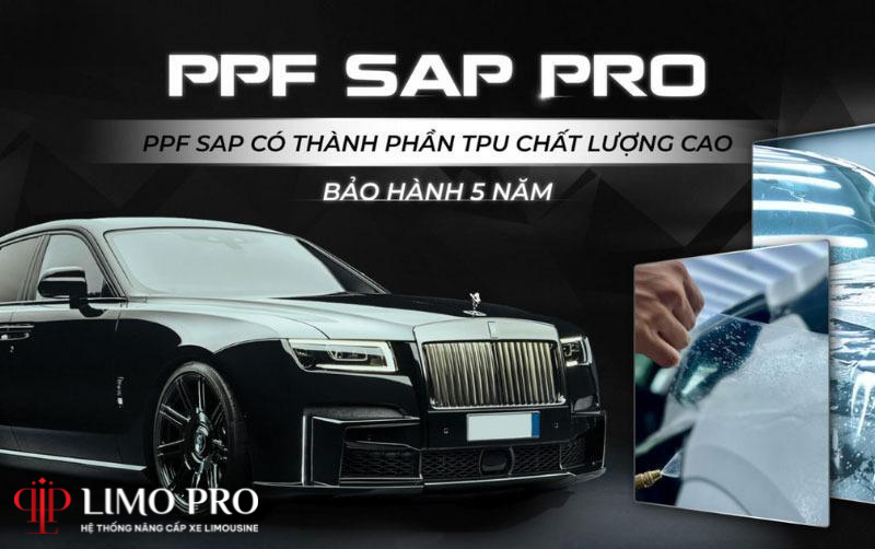 PPF SAP PRO tăng cường khả năng bảo vệ sơn xe tối ưu