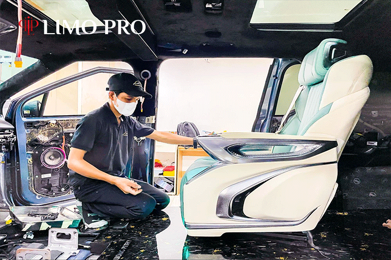 Thi công Limousine ô tô tại LIMO PRO