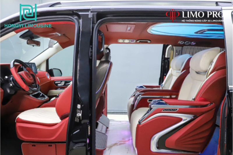 Kinh nghiệm độ ghế Limousine Crystal 5.0 cho xe ô tô