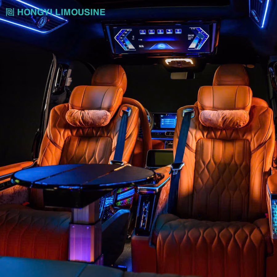 Limousine Hongyi Crystal 6.0 4 vì sao lại chọn độ ghế limousine cho xe 5 chỗ