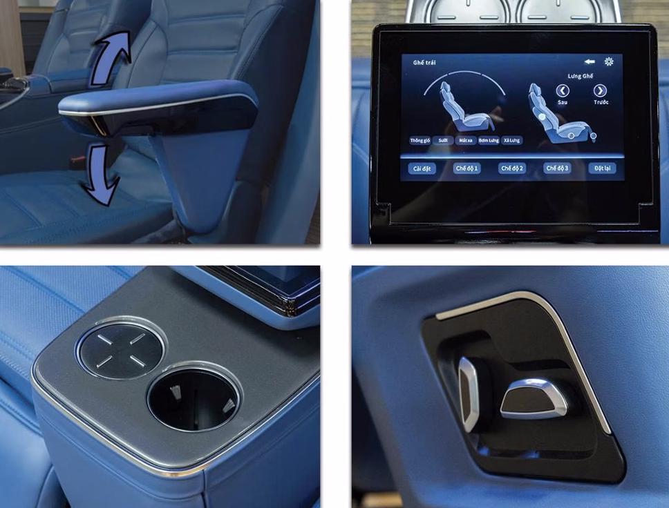 Ghế Limousine HiPoint HP02 18 Tính năng nổi bật ghế limousine HiPoint HP02