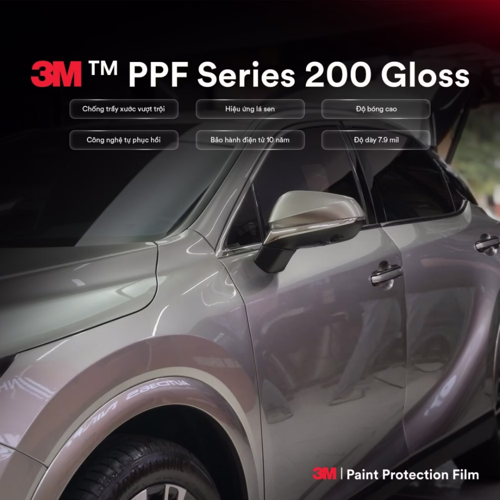 PPF 3M 200 Gloss Series 19 Đặc điểm nổi bật của PPF 3M 200 Gloss Series