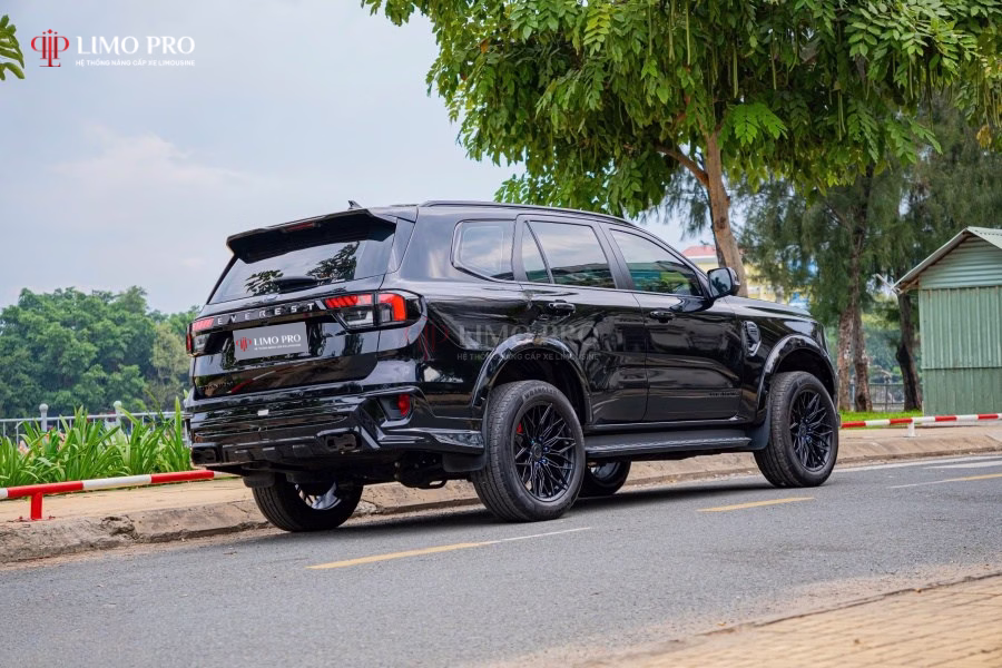 Cánh gió sau (Spoiler) ford everest độ ngoại thất