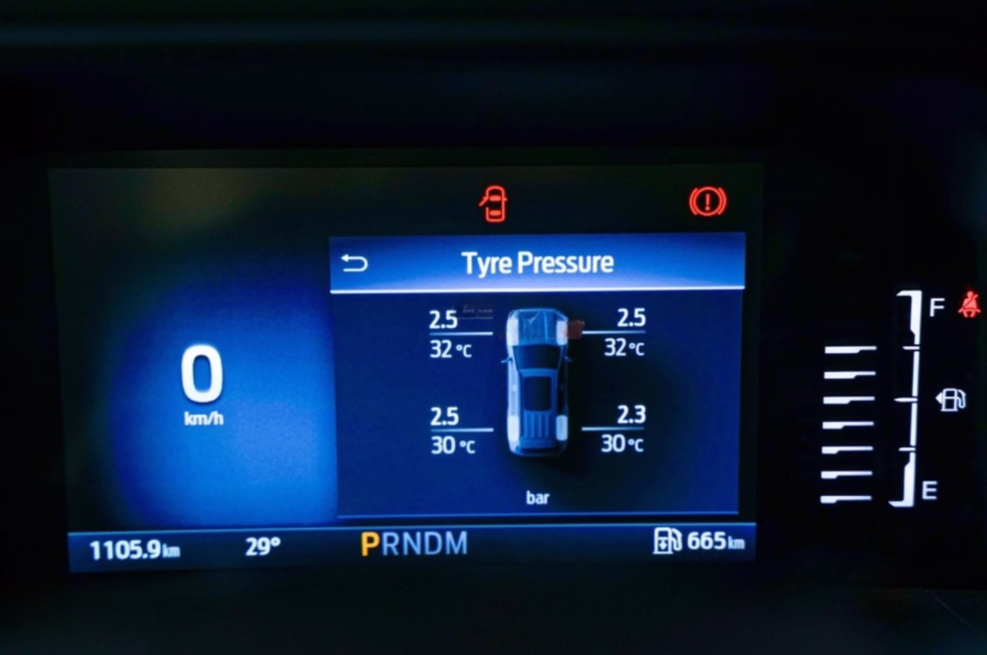 Cảm biến áp suất lốp cho Ford Everest