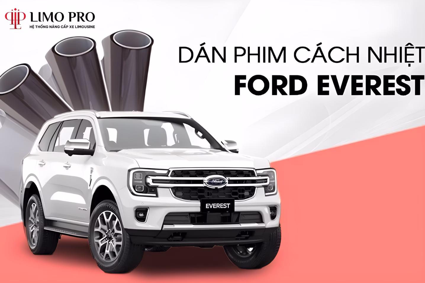 Dán phim cách nhiệt cho Ford Everest