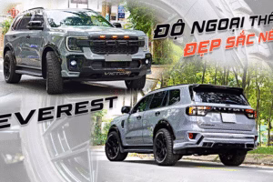 5 kiểu độ xe Ford Everest Titanium 2025 sang ngầu chất