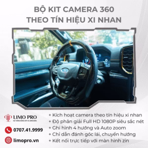Bộ Kit Camera 360 theo tín hiệu xi nhan