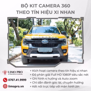 Bộ Kit Camera 360 theo tín hiệu xi nhan
