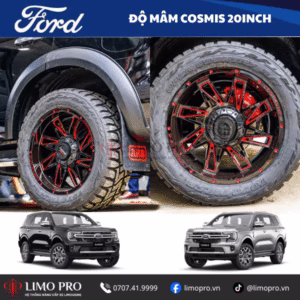 ĐỘ MÂM COSMIS 20INCH CHO FORD EVEREST 2023