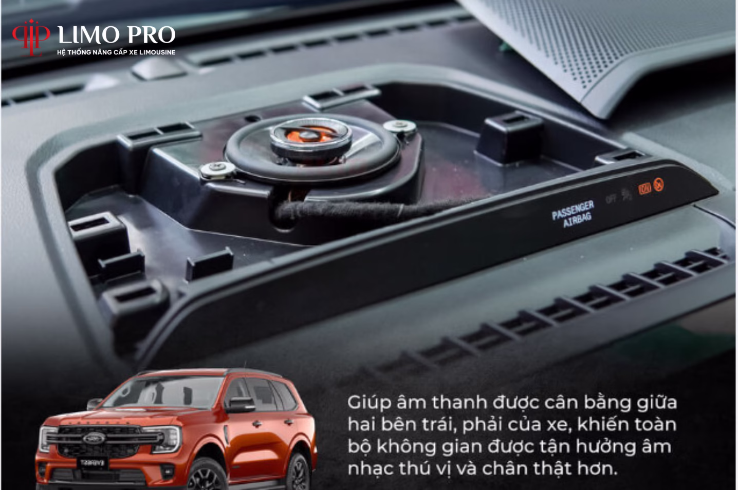 Nâng cấp âm thanh xe Ford Everest