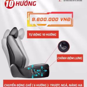 Độ ghế chỉnh điện 10 hướng