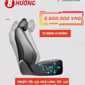 Độ ghế chỉnh điện 8 hướng