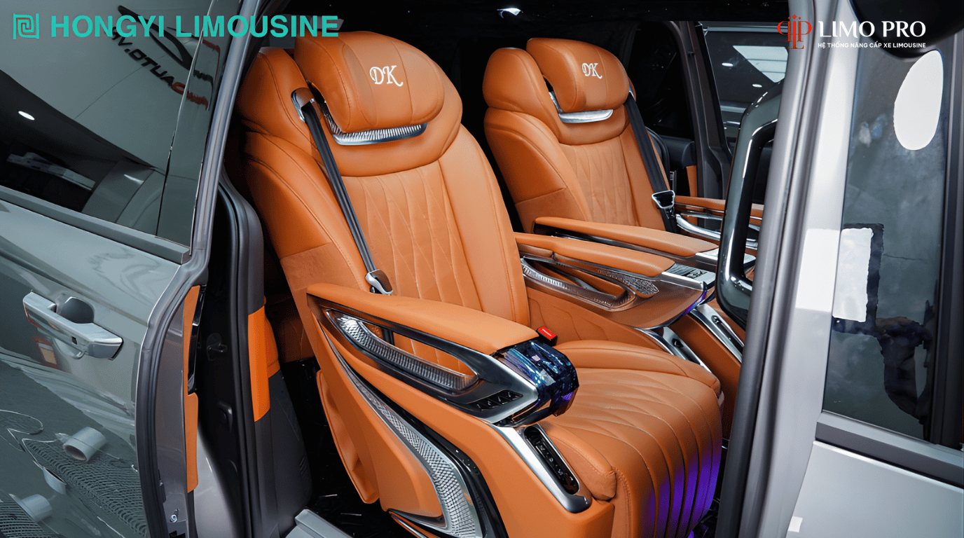 Review độ ghế limousine - Hệ sinh thái sản phẩm Hongyi chính hãng