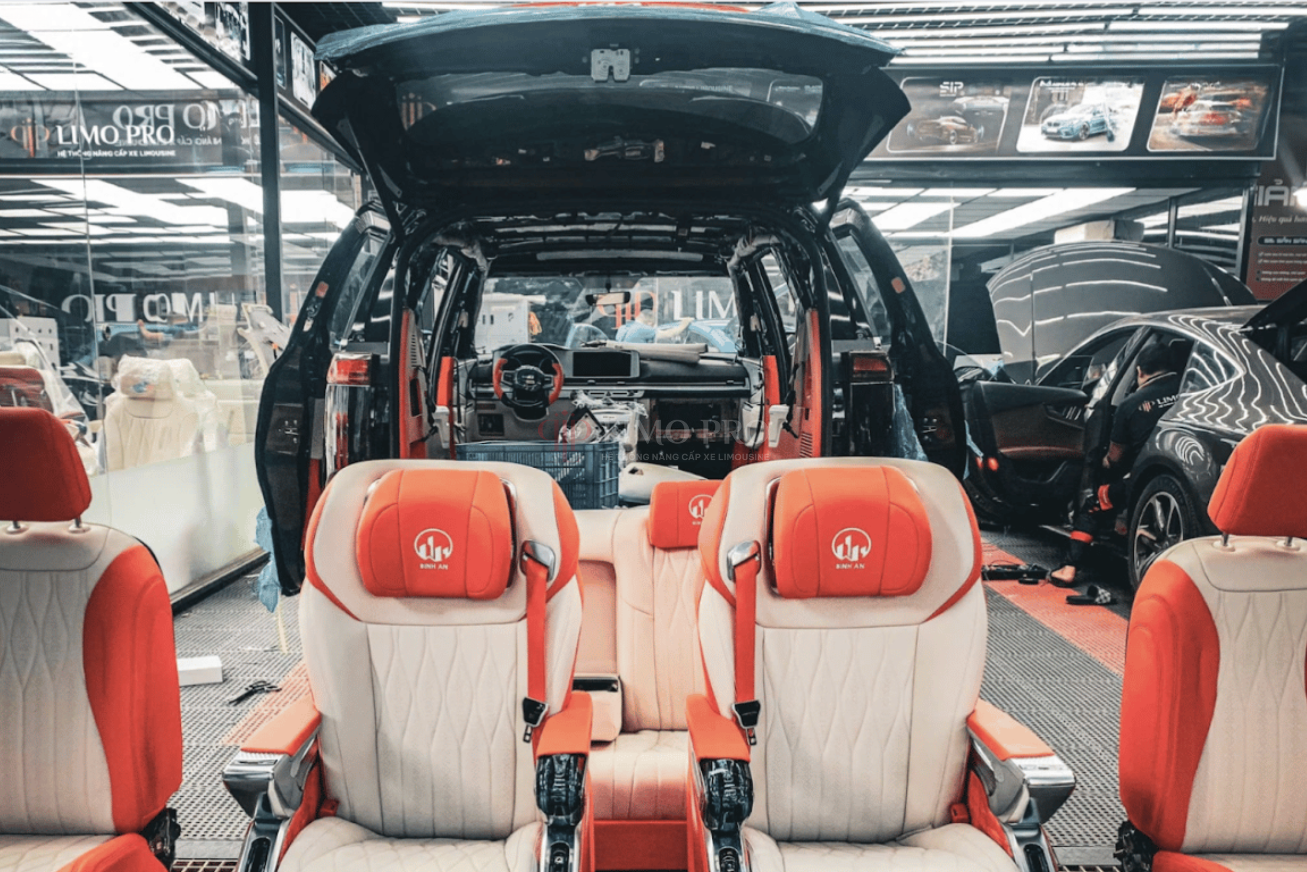Tổng hợp các dự án độ ghế limousine thực tế tiêu biểu tại Limo Pro