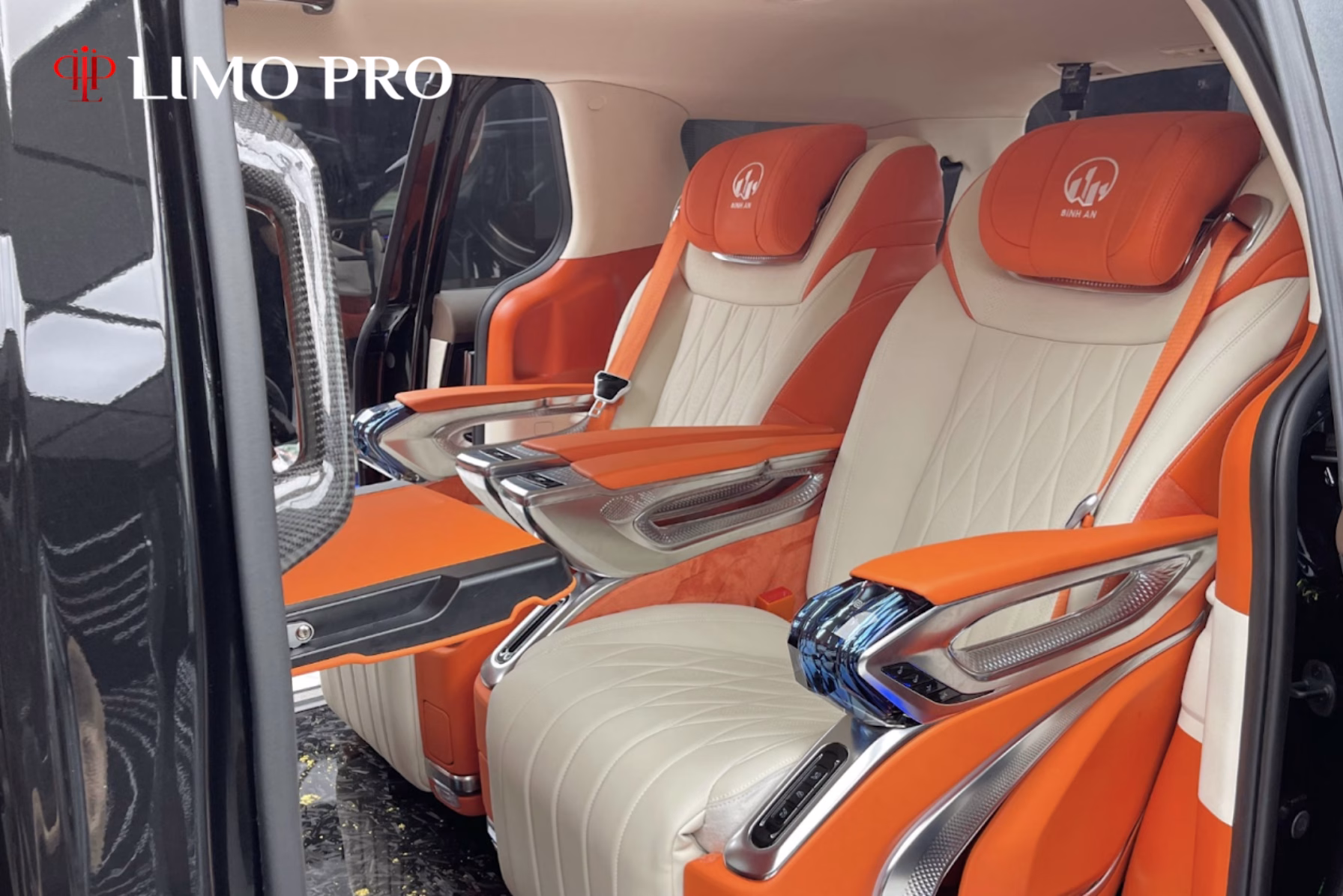 Hướng dẫn cách chọn ghế xe limousine theo diện tích và dòng xe