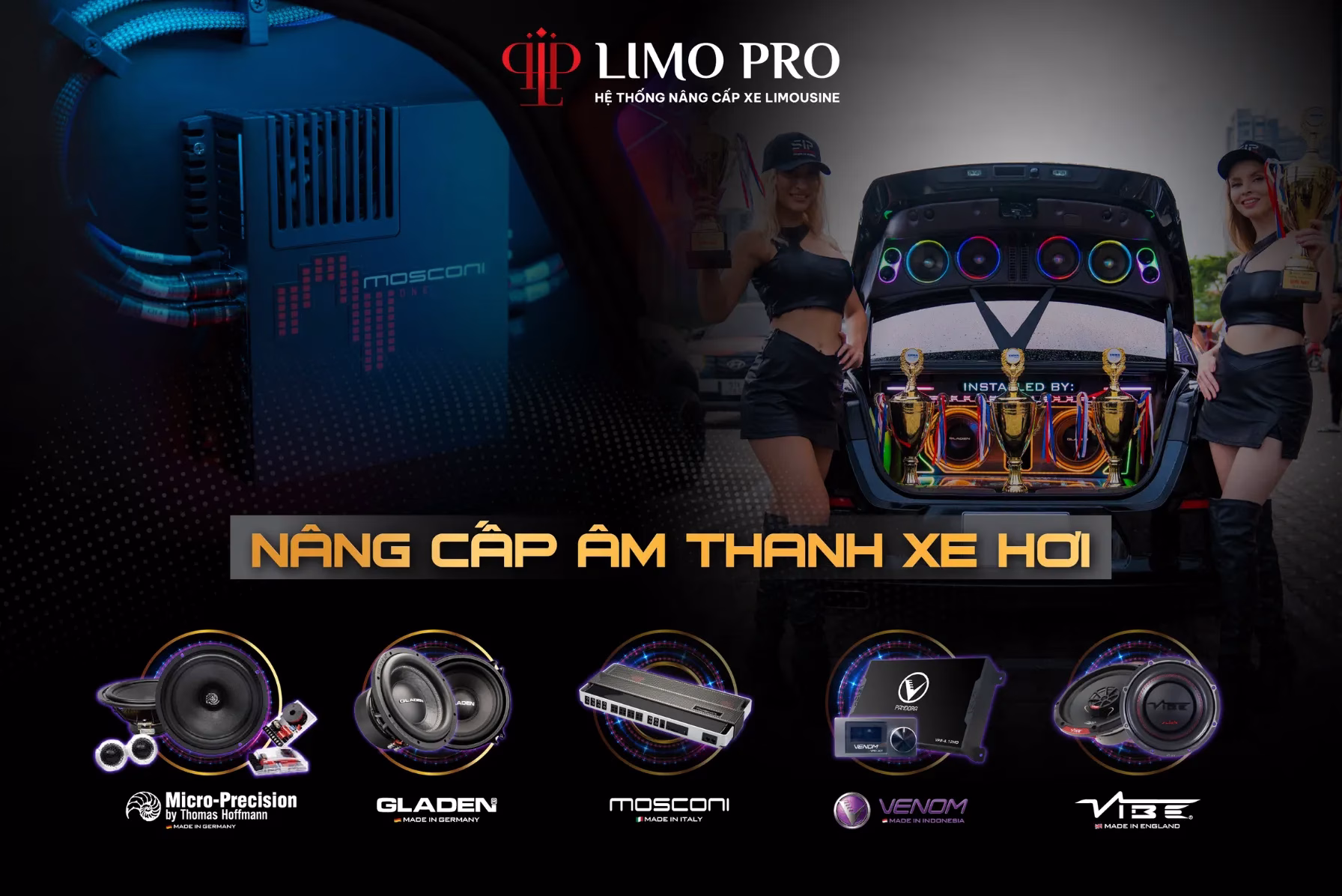 Nâng cấp âm thanh xe limousine: Tại sao đây là đầu tư đáng giá?