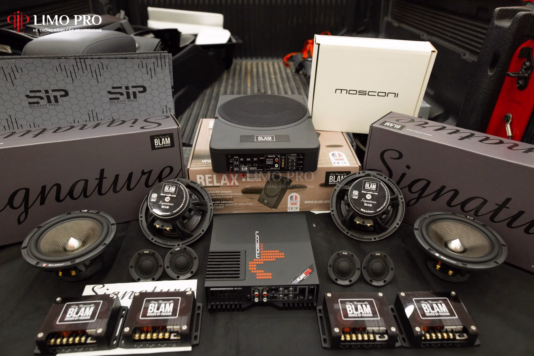 Các giải pháp độ âm thanh xe hơi phổ biến từ cơ bản đến chuyên sâu