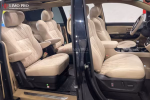 Độ ghế limousine xe 7 chỗ giá tốt, nội thất sang trọng