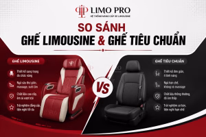 So sánh ghế Limousine và ghế tiêu chuẩn chi tiết nhất 2026